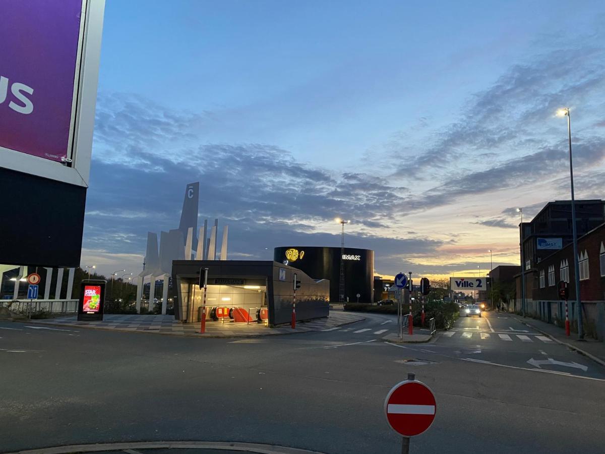 1-E Superbe Appartement Lumineux Charleroi Exteriér fotografie